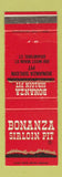 Matchbook Cover - Bonanza Sirloin Pit Branford CT
