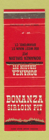 Matchbook Cover - Bonanza Sirloin Pit Branford CT