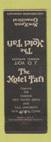 Matchbook Cover - Hotel Taft New Haven CT