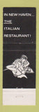 Matchbook Cover - Delmonaco's New Haven CT