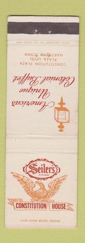 Matchbook Cover - Seiler's Constitution House Hartford CT