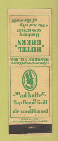 Matchbook Cover - Hotel Green Danbury CT WEAR