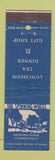 Matchbook Cover - The Spinning Wheel Redding Ridge CT