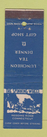 Matchbook Cover - The Spinning Wheel Redding Ridge CT