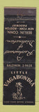 Matchbook Cover - Little Vagabondia Restaurant Berlin CT WEAR