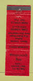 Matchbook Cover - Stagecoach Inn Guilford CT WEAR