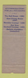 Matchbook Cover - A&F Picazio Catering New London CT Gam Restaurant