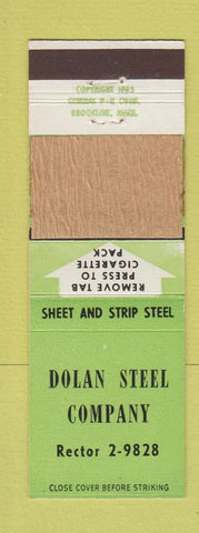 Matchbook Cover - Dolan Steel Company Bridgeport CT