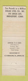 Matchbook Cover - Dolan Steel Company Bridgeport CT