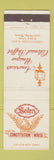 Matchbook Cover - Seiler's Constitution House Hartford CT