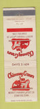 Matchbook Cover - Chimney Corner Inn Stamford CT WEAR