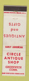 Matchbook Cover - Circle Antique Shop Greenwich CT
