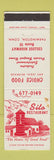 Matchbook Cover - Silo Restaurant Farmington CT WORN