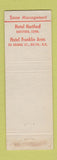 Matchbook Cover - Hotel Duncan New HAVen CT