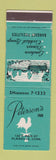 Matchbook Cover - Peterson's Inn Plainville CT WEAR rooster