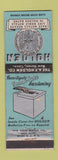 Matchbook Cover - Holden Metal Baths New Haven CT WEAR