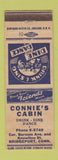 Matchbook Cover - Connie's Cabin Bridgeport CT WEAR