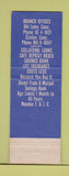 Matchbook Cover - Deep River Savings Deep River CT Bank