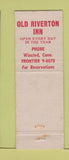 Matchbook Cover - Old Riverton Inn Winsted CT