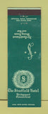 Matchbook Cover - Stratfield Hotel Bridgeport CT