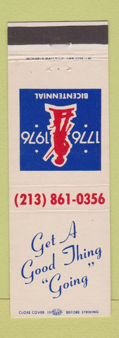 Matchbook Cover - ABC Battery South Gate CA 1976