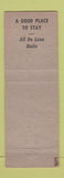 Matchbook Cover - Sands Motel Fresno CA WEAR