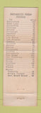 Matchbook Cover - Sequoia Motel Fresno CA TEAL WEAR
