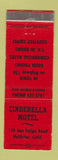 Matchbook Cover - Cinderella Motel Hollister CA