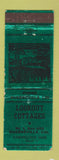 Matchbook Cover - Lookout Cottages Guerneville CA low phone # WEAR