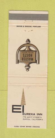 Matchbook Cover - Eureka Inn CA