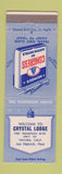 Matchbook Cover - Crystal Lodge Ventura CA