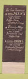 Matchbook Cover - Holiday Inn Mountain View CA
