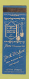 Matchbook Cover - Park Wilshire Hotel Los Angeles CA