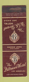 Matchbook Cover - Biltmore Hotel Los Angeles CA US Grant Hotel San Diego