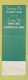 Matchbook Cover - Del Rae Los Angeles CA