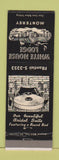 Matchbook Cover - White House Lodge Monterey CA