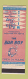 Matchbook Cover - Bun Boy Wills Coffee Shop Barstow Baker CA