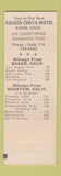 Matchbook Cover - Bun Boy Wills Coffee Shop Barstow Baker CA