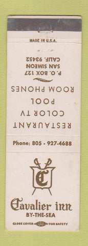 Matchbook Cover - Cavalier Inn San Simeon CA