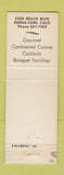 Matchbook Cover - Edgebrook Inn Buena Park CA