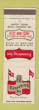 Matchbook Cover - Dannebrog Inn Solvang CA