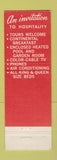 Matchbook Cover - Dannebrog Inn Solvang CA