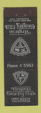 Matchbook Cover - Virginia Country Club Long Beach CA