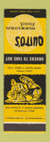 Matchbook Cover - Quito's Mexican Food Santa Barbara CA