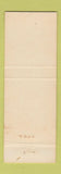 Matchbook Cover - Quito's Mexican Food Santa Barbara CA