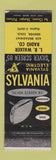 Matchbook Cover - Sylvania TV LB Wlaker Denver Colorado WEAR