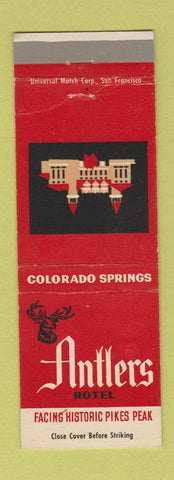 Matchbook Cover - Antlers Hotel Colorado Springs WEAR
