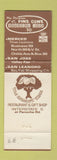 Matchbook Cover - Pine Cone Restaurant Apricot Tree Merced San Jose CA WEAR