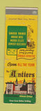 Matchbook Cover - Antlers Hotel Colorado Springs