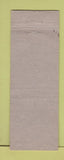 Matchbook Cover - Quality Lunch Colorado Springs